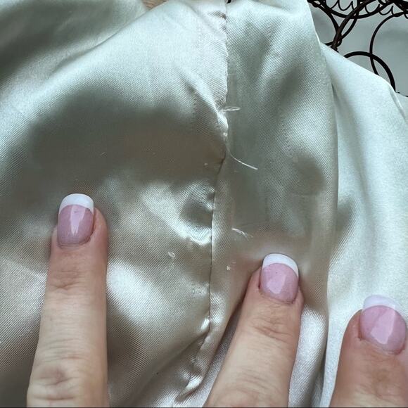 Burton Dream DryRide blue plaid faux fur lined snowboard coat jacket - Picture 10 of 11